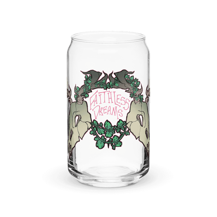 Faithless Logo glass cup product image (2)