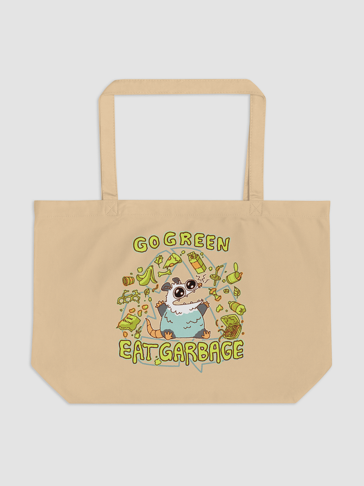 Go Green Eat Garbage! Double sided Tote product image (1)