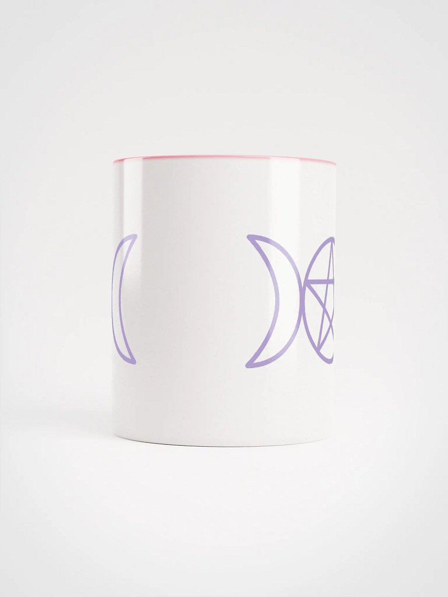 Lavender/Pink Pentacle Moons Mug product image (5)