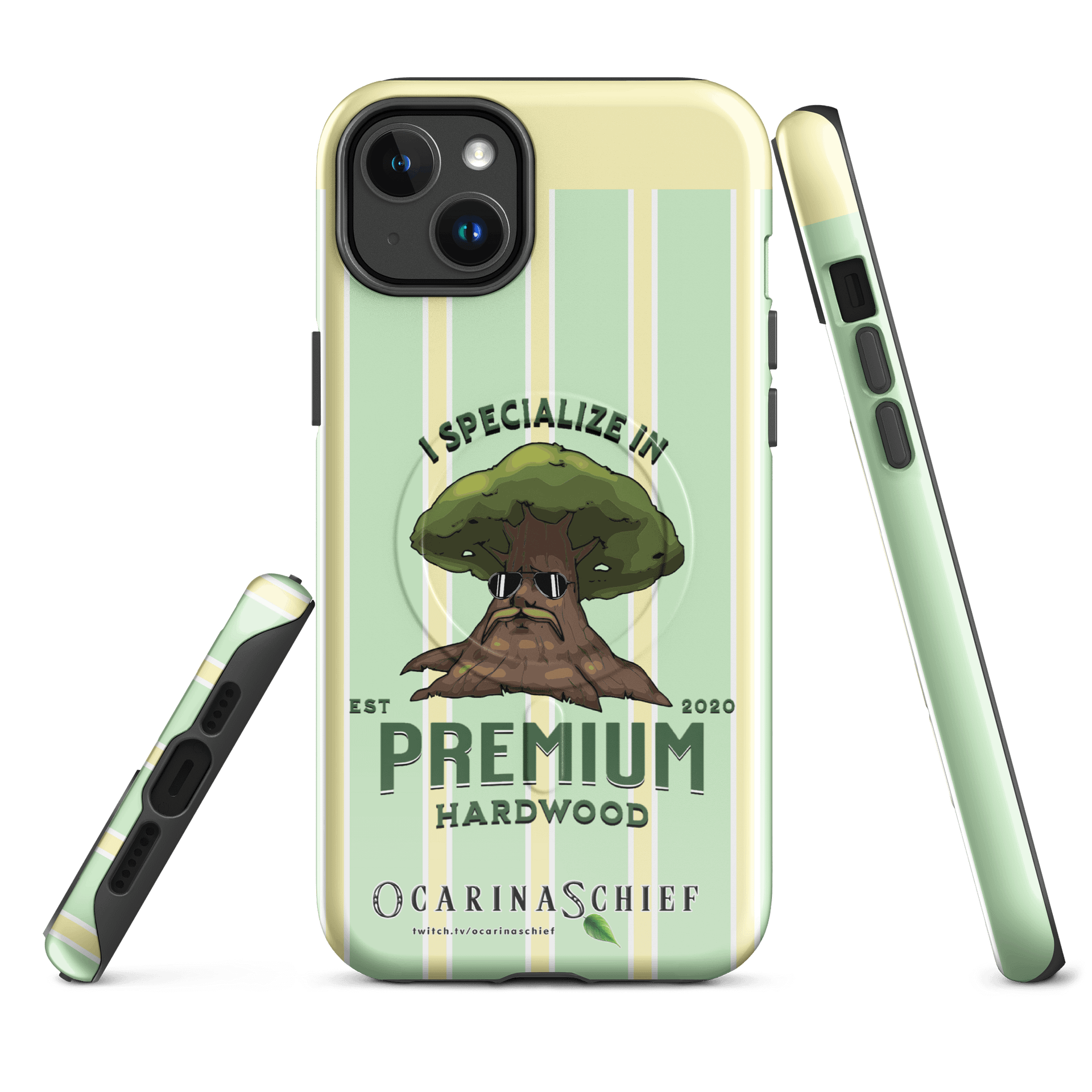 Premium Hardwood MagSafe® Tough Case for iPhone product image (1)