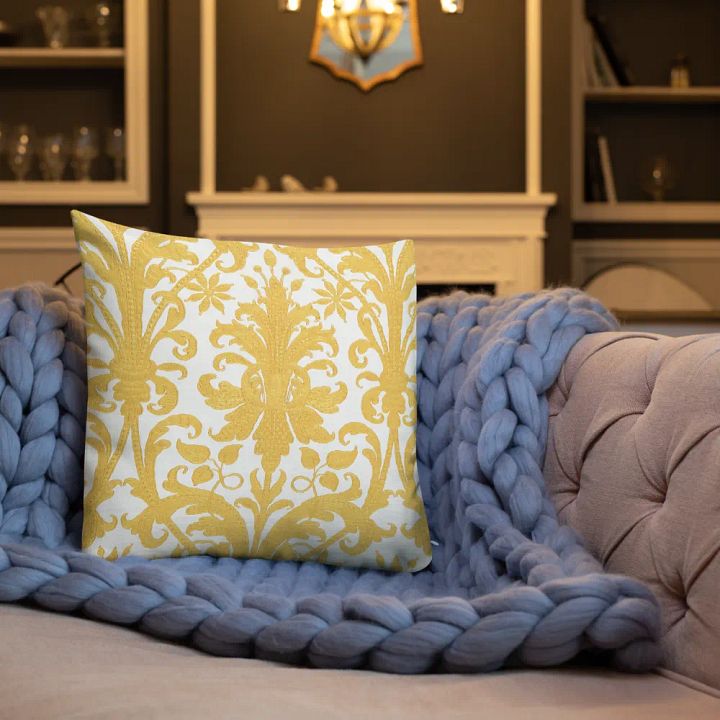 Gold Ornate Pillow product image (2)
