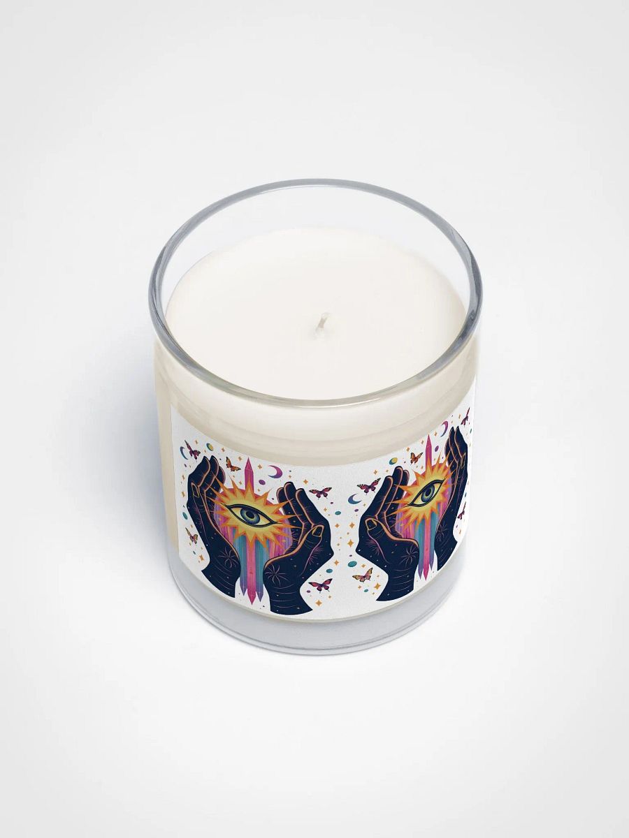 Mystical Third Eye Soy Wax Candle - Cosmic Boho Design product image (3)