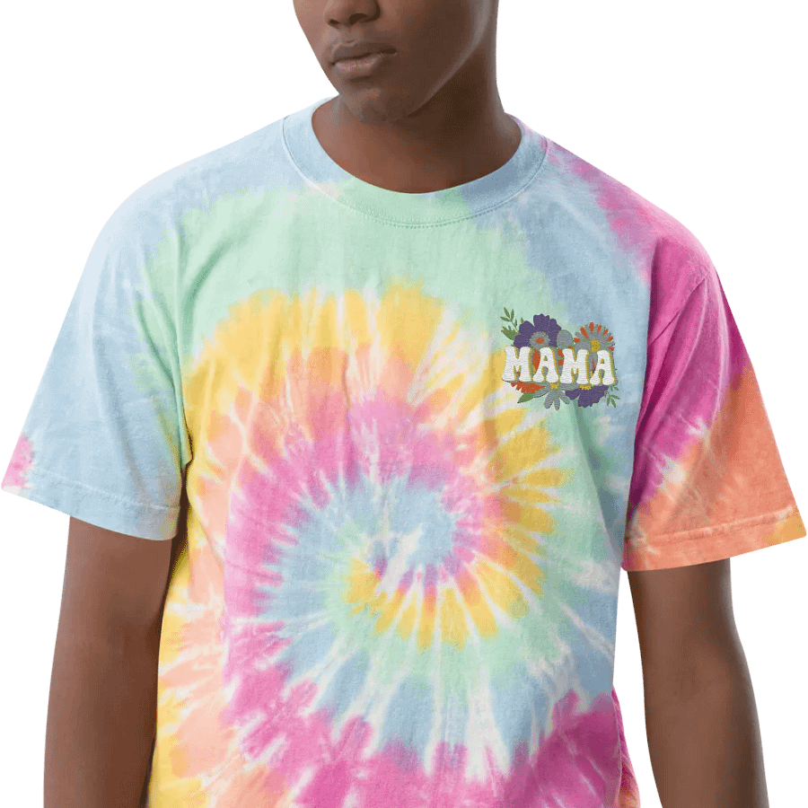 Floral Mama Tye-Dye Graphic Tee product image (10)