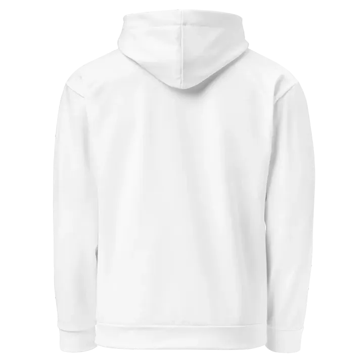 White Recycled Unisex Hoodie product image (2)