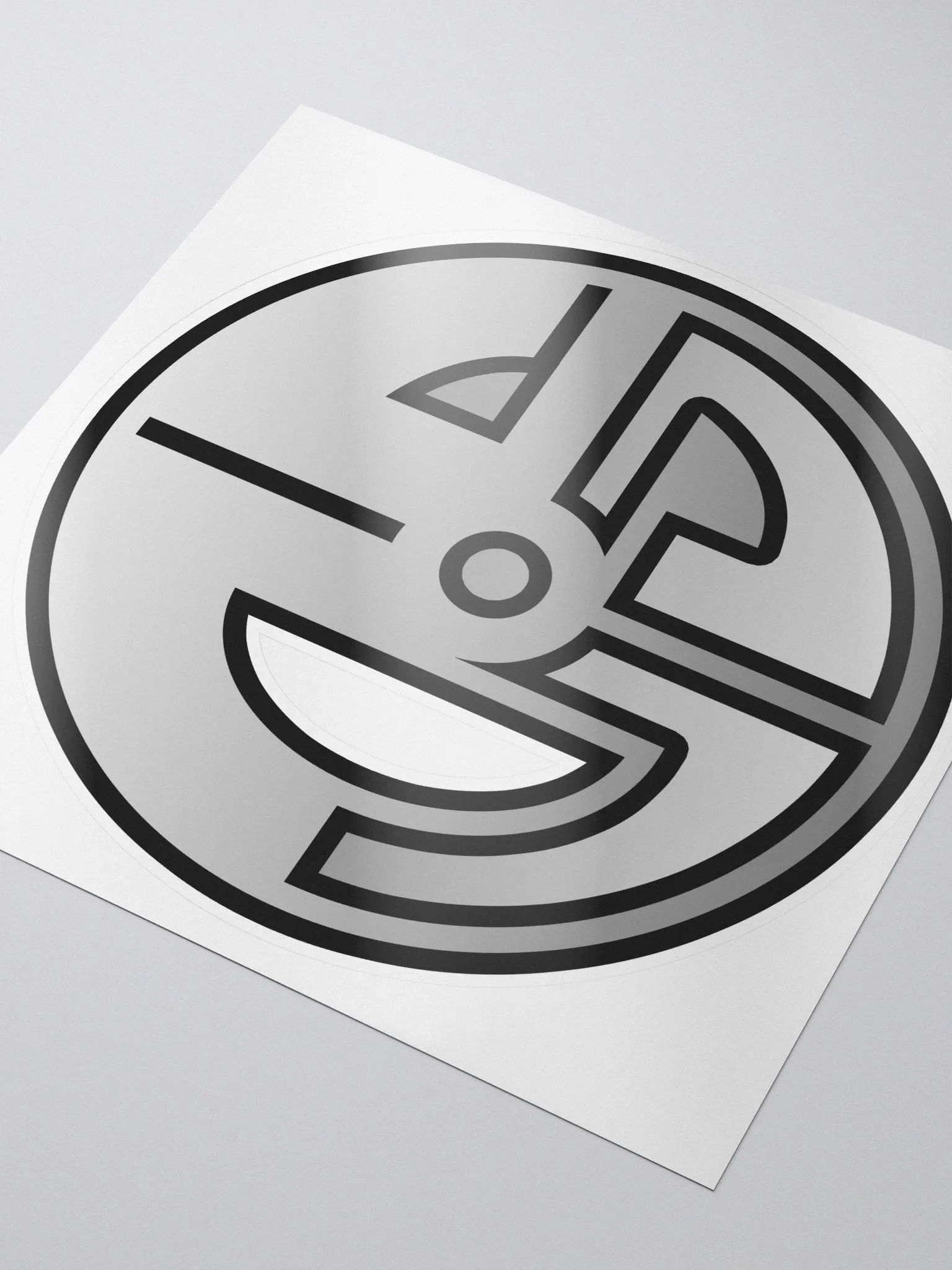 DeltaSapphire Silver Sticker product image (3)