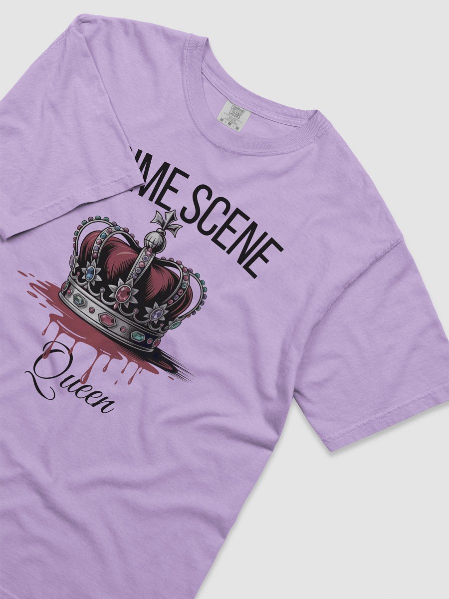 Crime Scene Queen T-Shirt - Funny True Crime Shirt for Women product image (4)