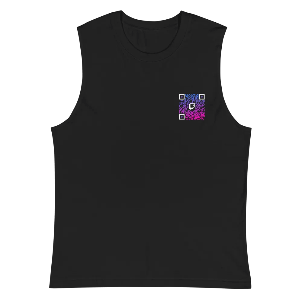 MA Twitch QR Code Muscle Tank product image (2)