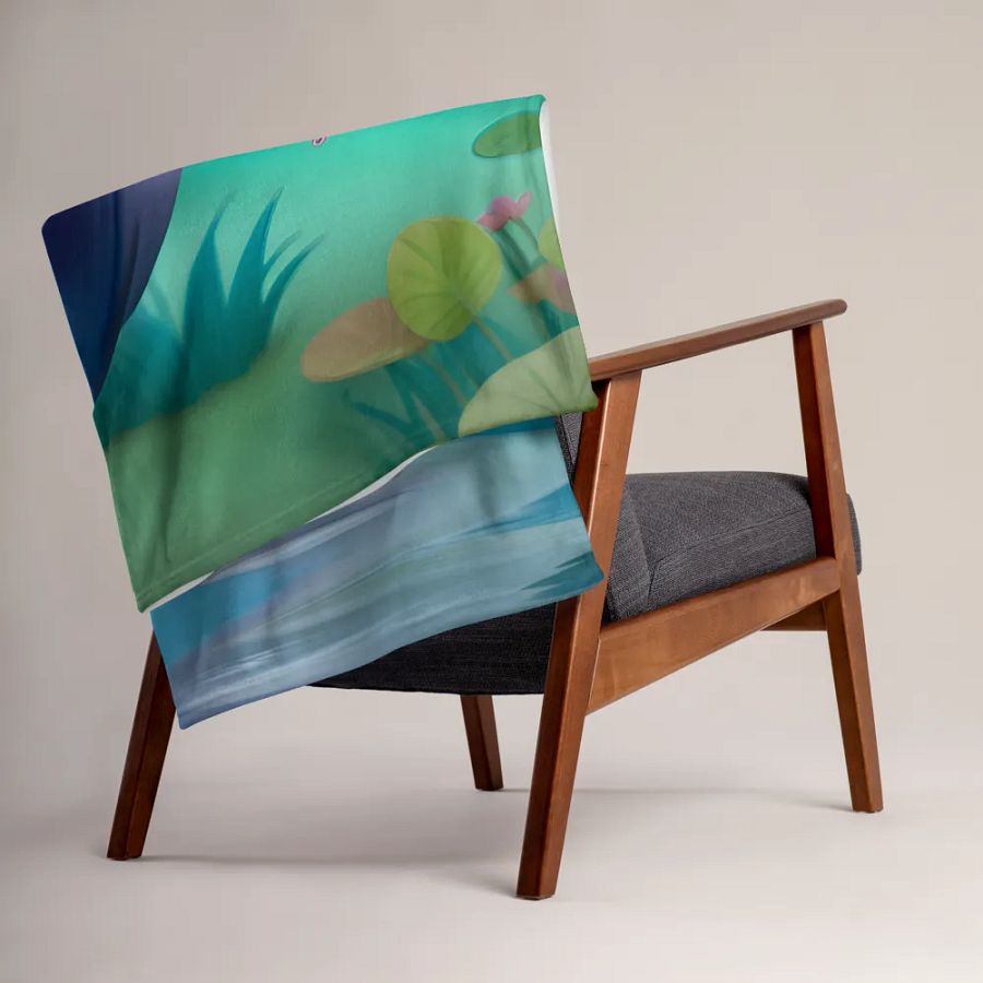 Endangered Species - Mexico - Manatee Throw Blanket product image (5)