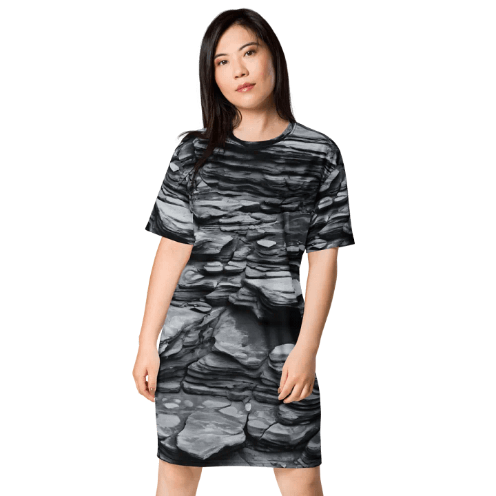 Earth Tones T Shirt Dress product image (1)