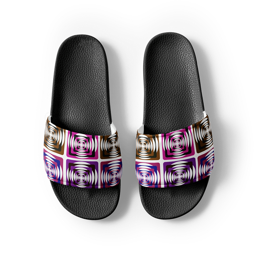 Hypnotic Geometric Women's Slides product image (4)
