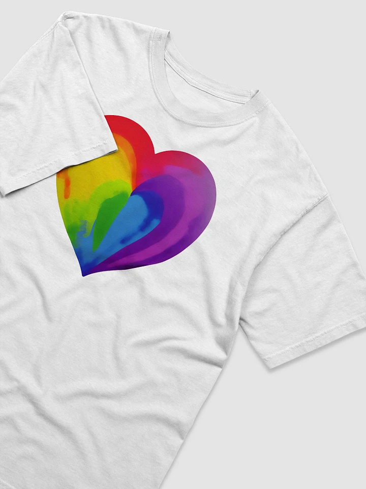 Bleeding Rainbow Heart #1 - T-Shirt product image (2)