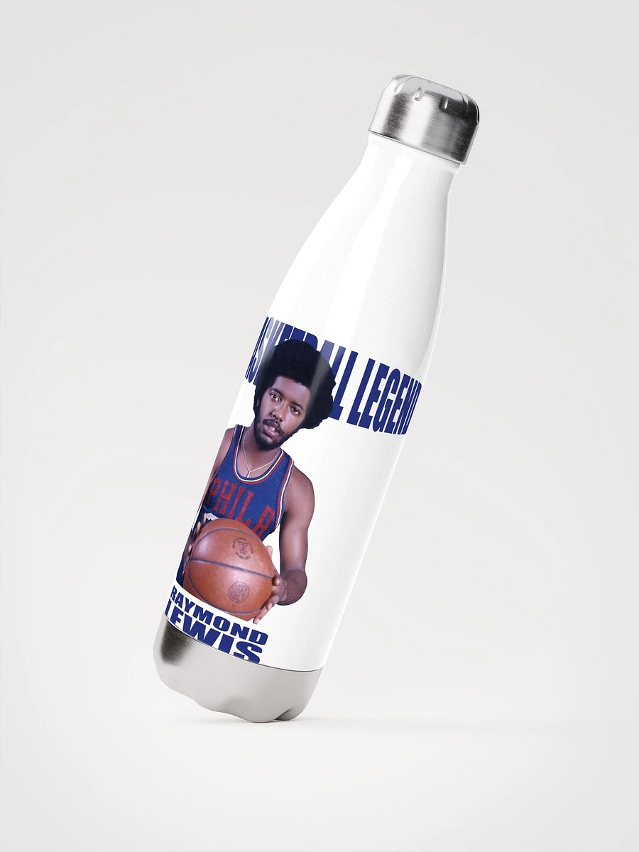 L.A. Basketball Legend Raymond Lewis Stainless Steel Water Bottle product image (2)