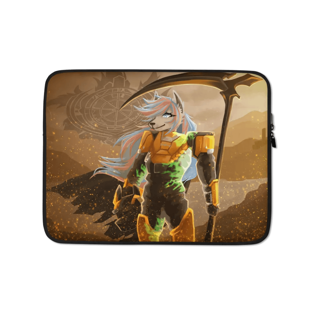 Helldiver Wolfy Laptop Sleeve product image (1)