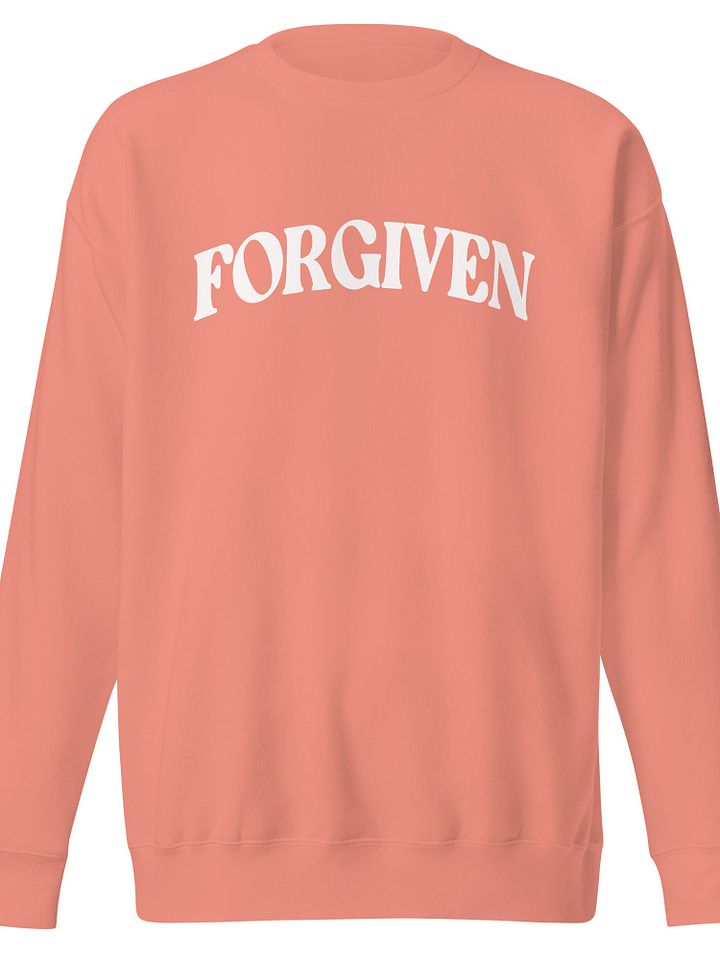 Forgiven Christian Comfy Crewneck product image (1)