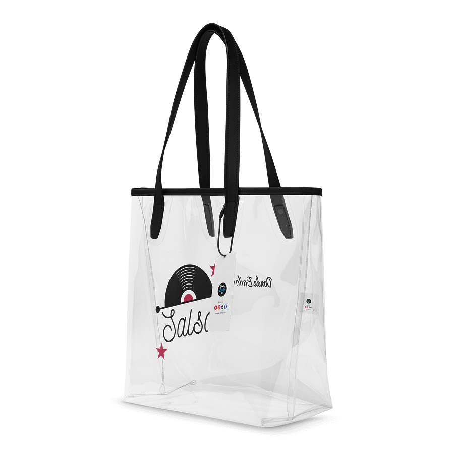 Salsa! Plastic Clear Tote Bag product image (4)