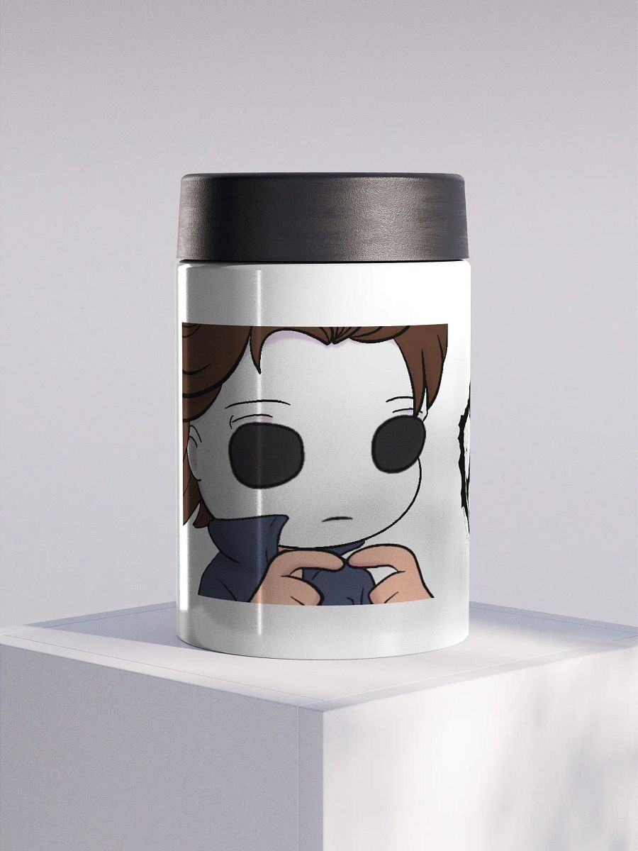 Michael Emote Stainless Steel Koozie product image (1)
