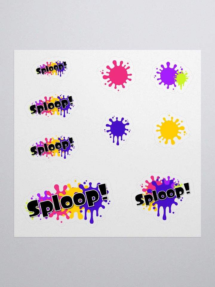 Sploop and Splat stickers product image (1)