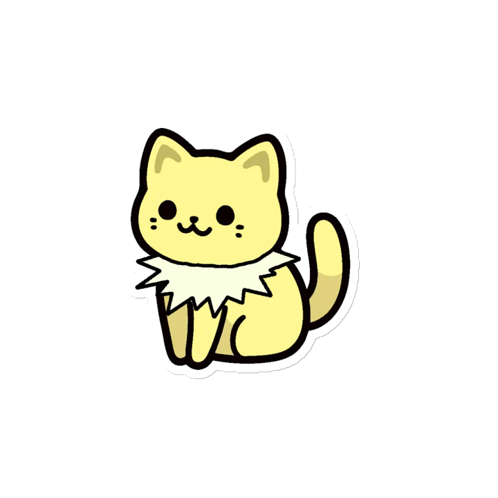Special Cat Sitting Magnet product image (2)