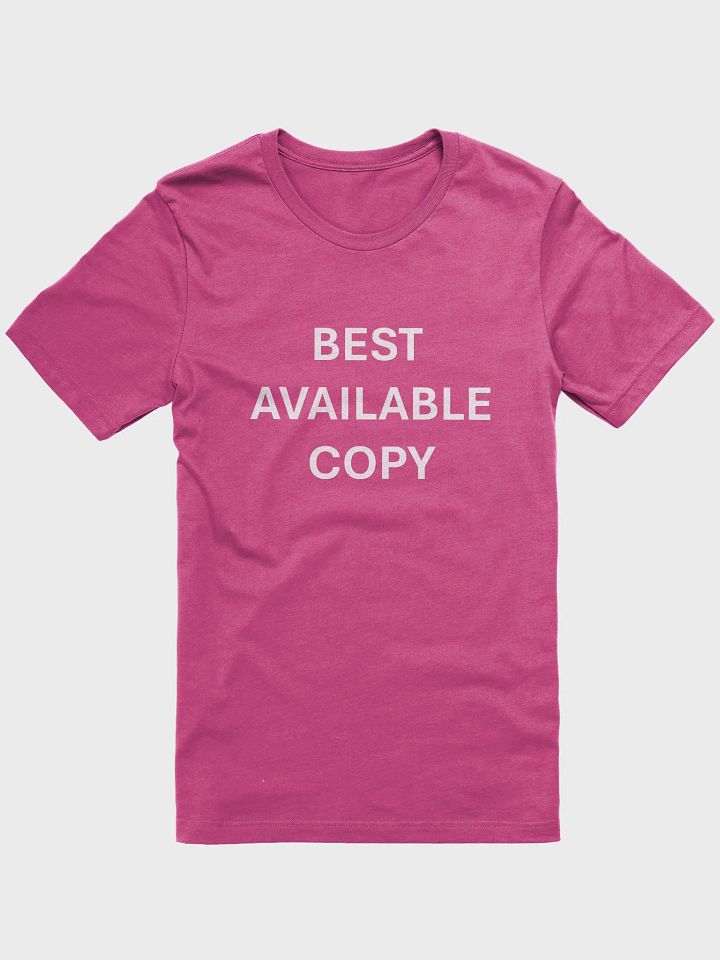 Best Available Copy tee product image (8)