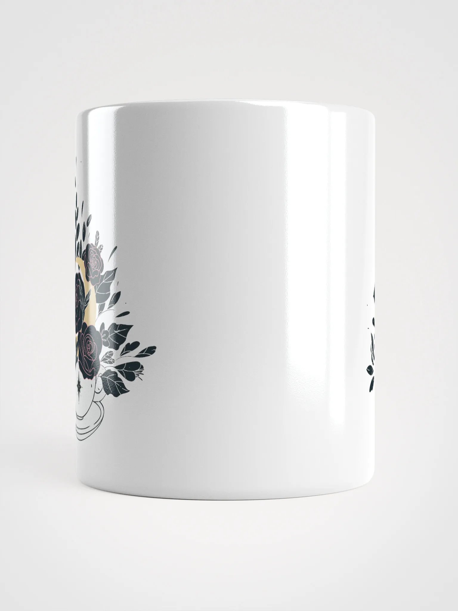 JeffBrutlag Florals and Moon Logo Coffee Mug product image (9)