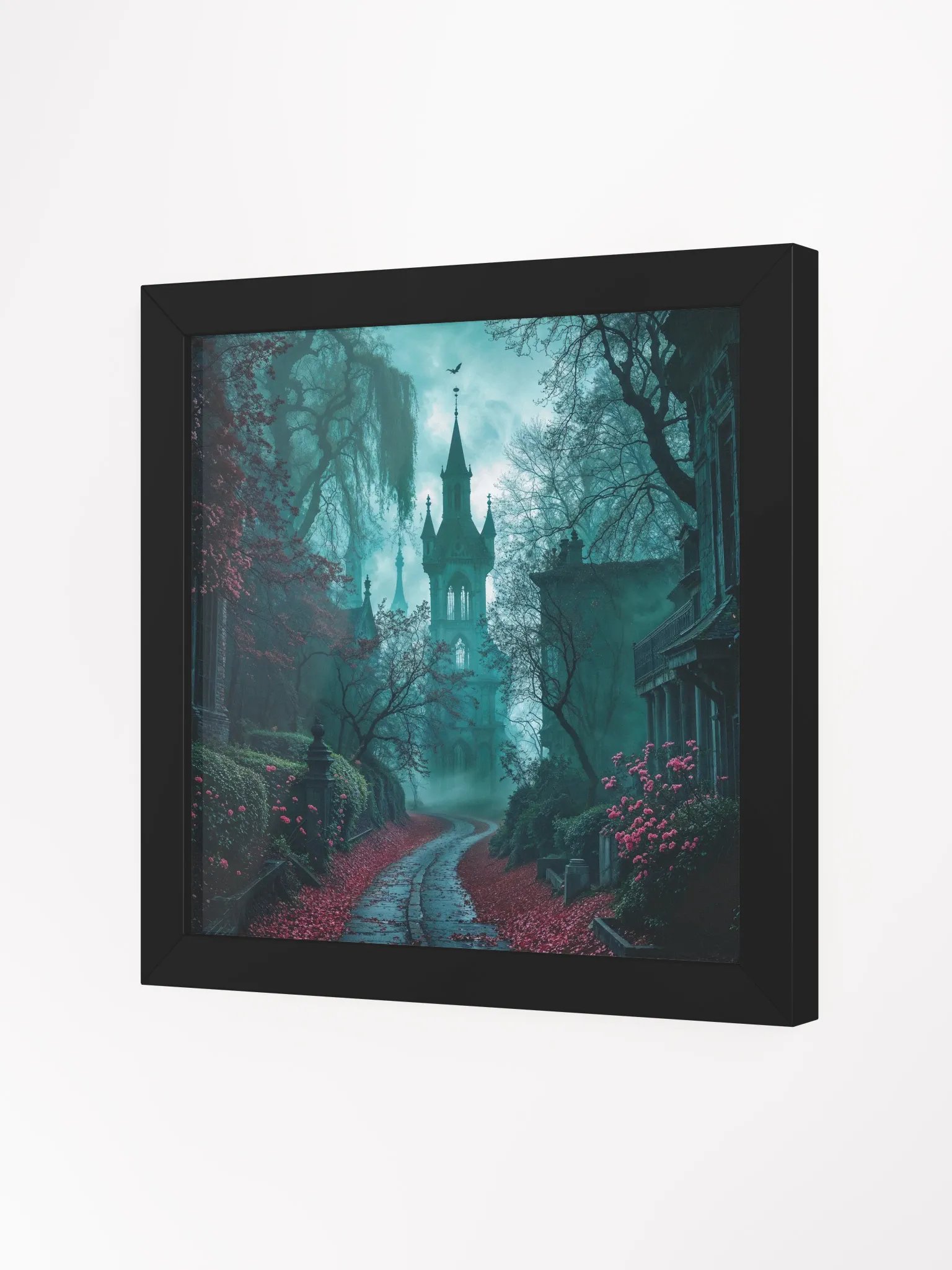 The Crimson Path Framed Print product image (17)