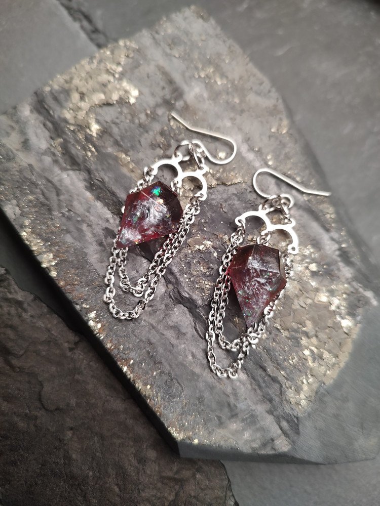 Earrings Epoxica - Rift GalaxyDrops product image (1)