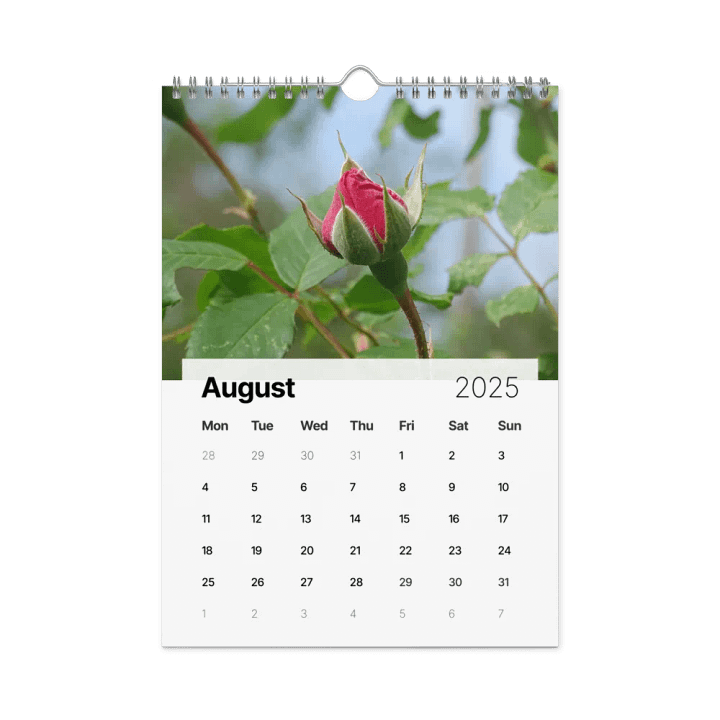2025 Rose Calendar product image (2)