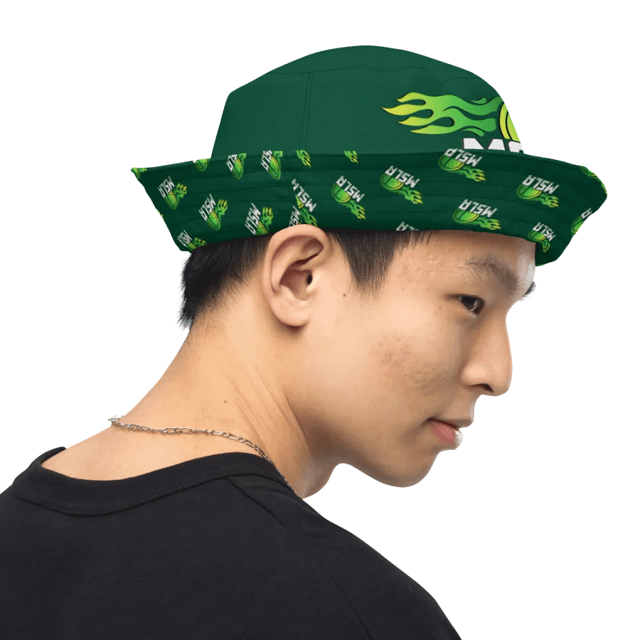 MSLA Green Reversible Bucket Hat product image (6)