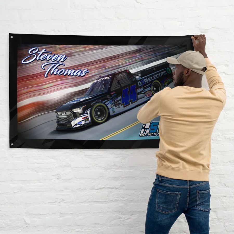 Steven Thomas #44 Driver Flag product image (11)