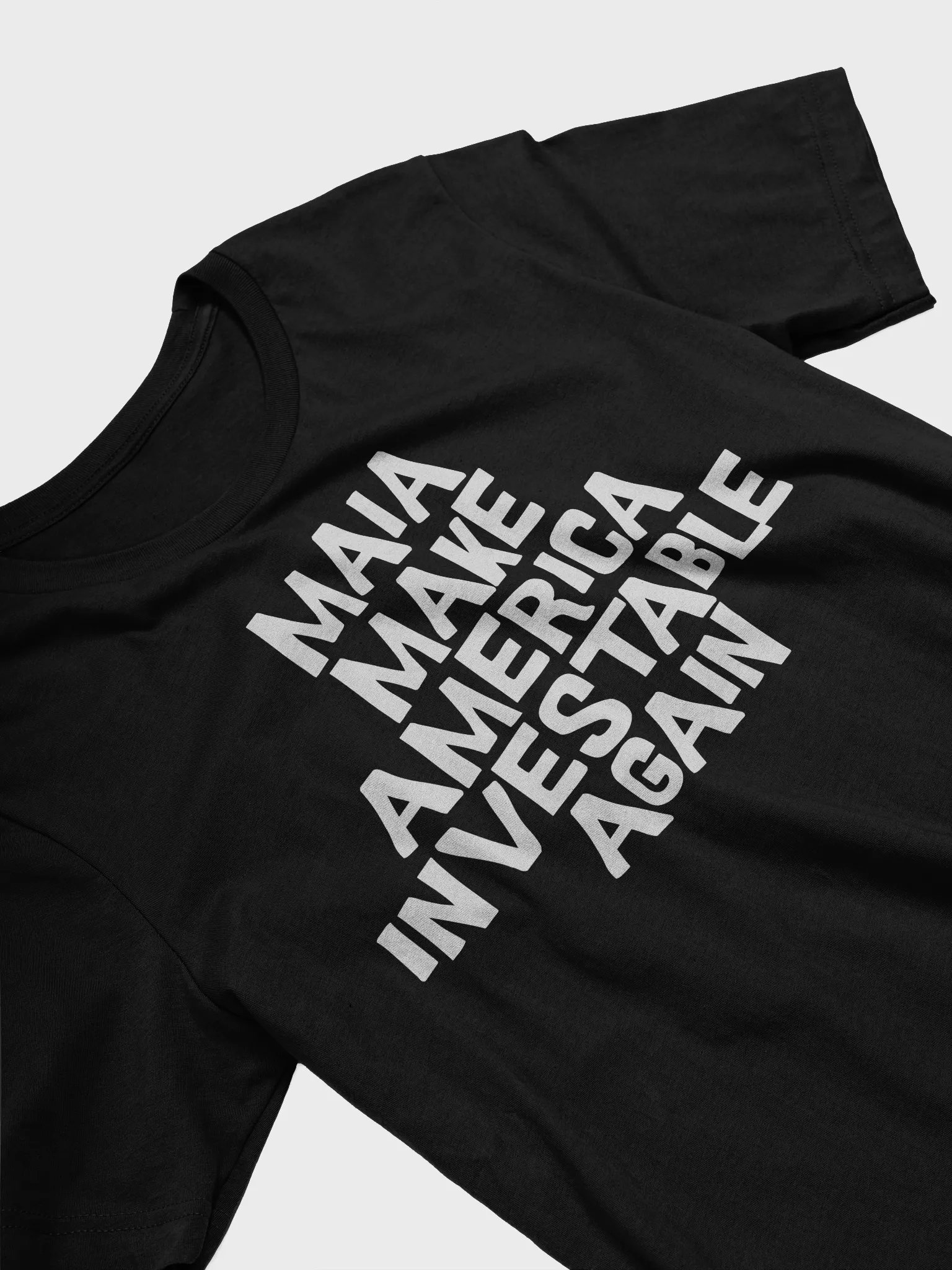 [ MAIA ] MAKE AMERICA INVESTABLE AGAIN T-SHIRT product image (3)