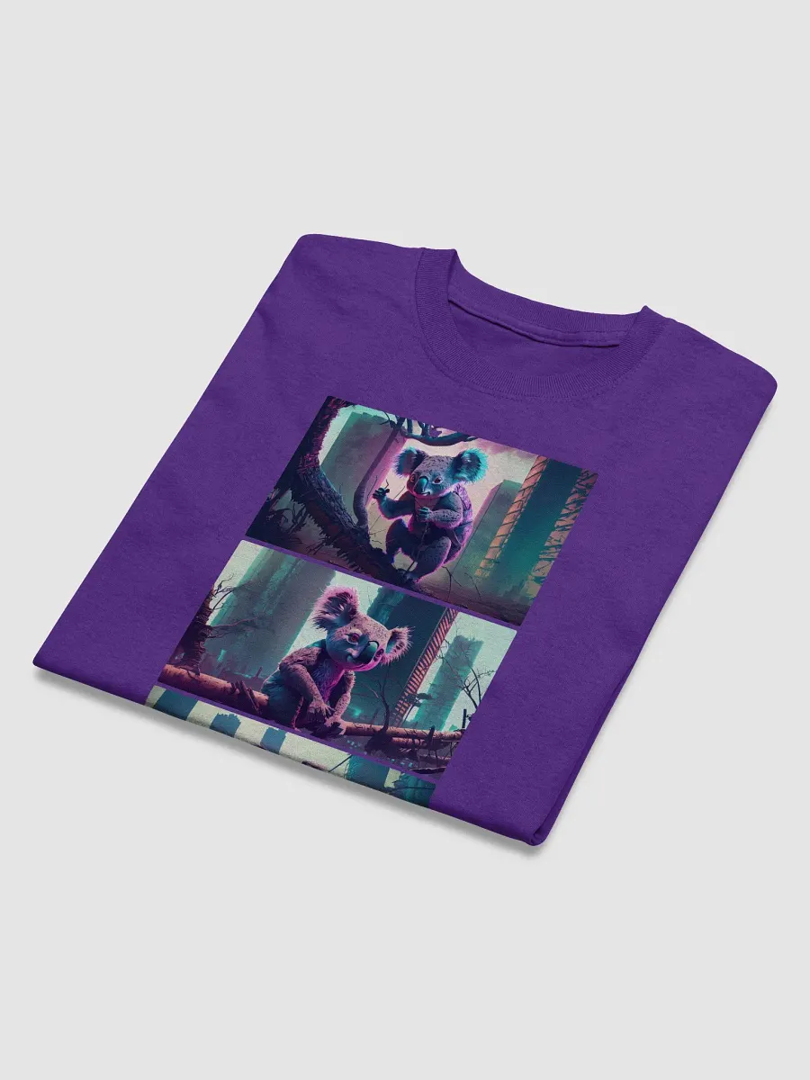 Cyberpunk Koalas Heavyweight T-shirt product image (10)