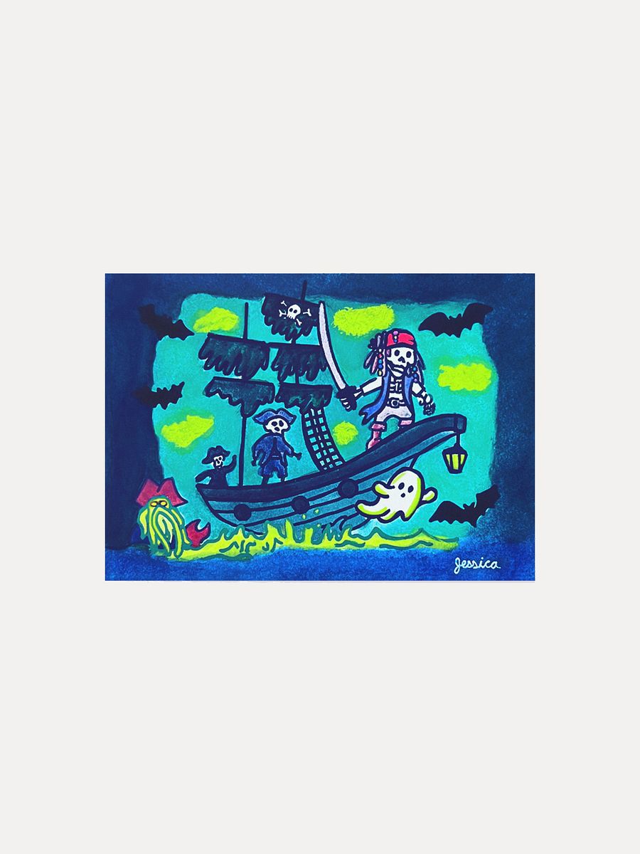 Haunted High Seas Art Print product image (1)