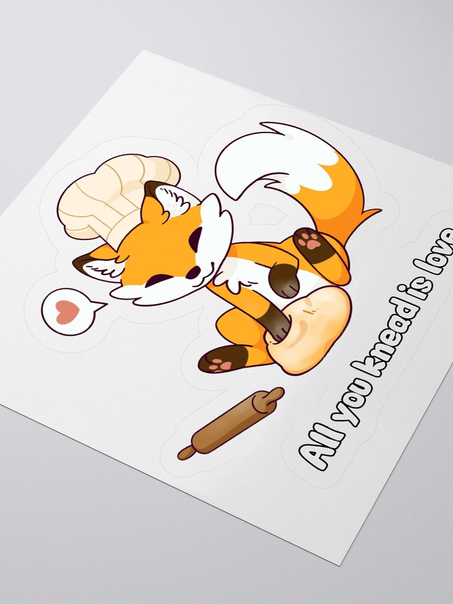 All You Knead Is Love Stickers product image (3)