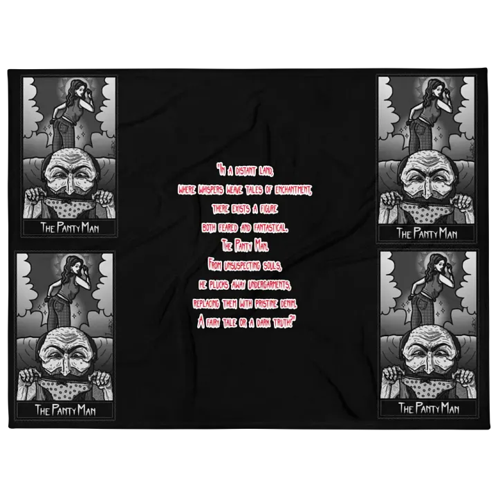 Show Respect with Panty Man Blanket Art by LanttuX on Twitch.tv product image (1)