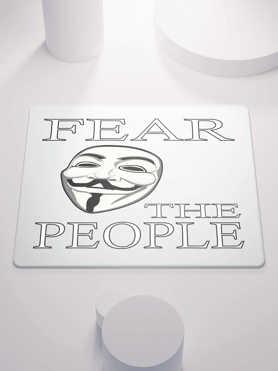 Fear The People - Gaming Mouse Pad product image (1)