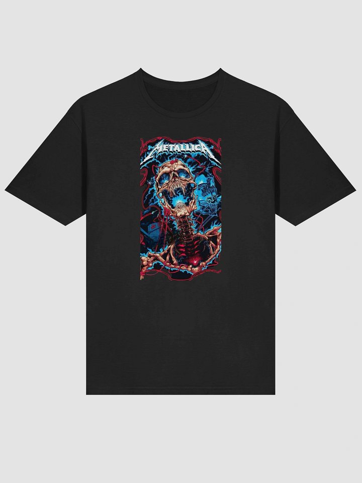 Metallica T-Shirt - Ride the Lightning Electric Skull Art product image (2)