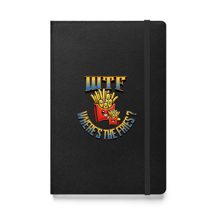 WTF Wheres the Fries Hardcover Notebook product image (1)