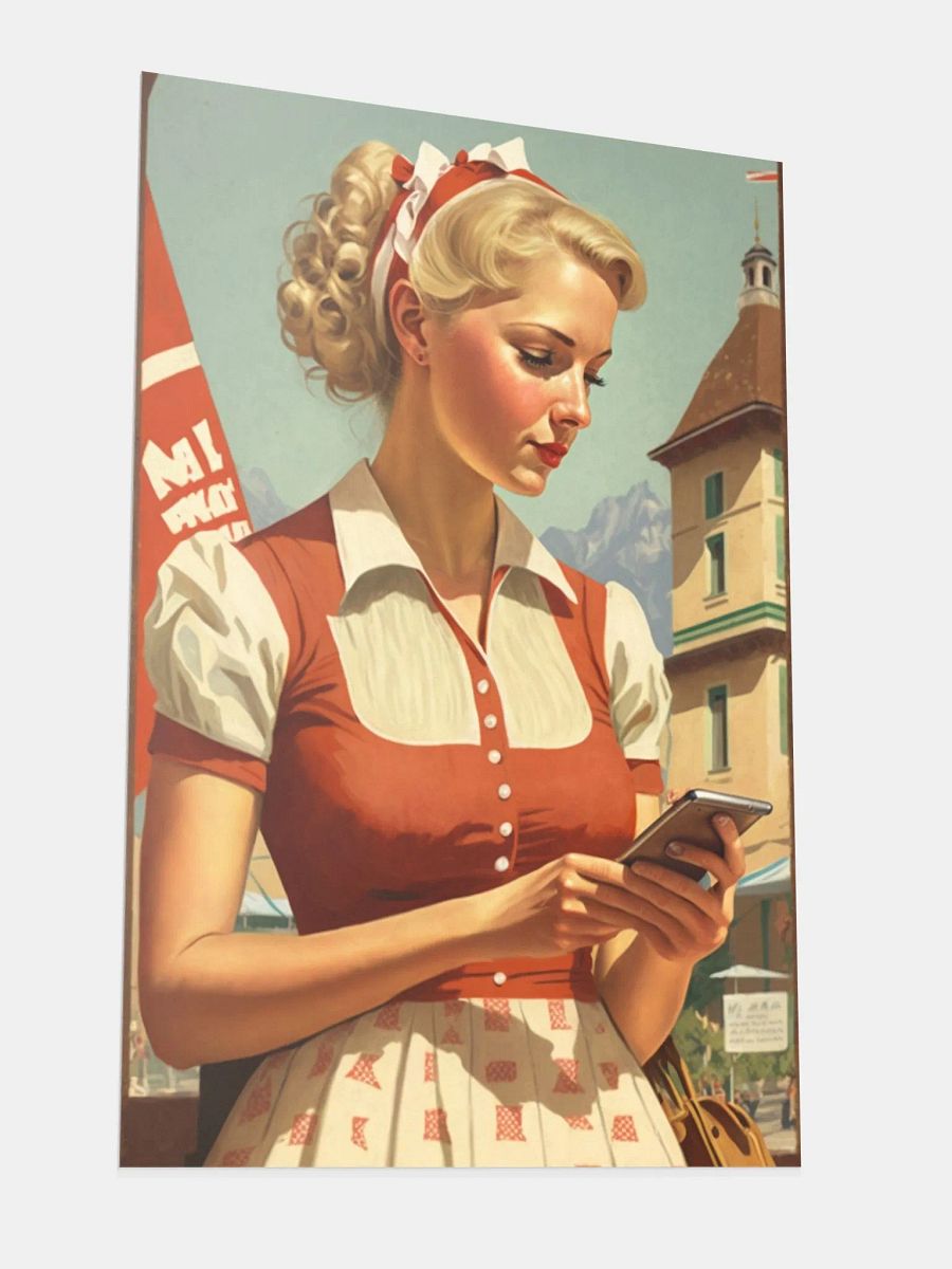 Dirndl Girl Checking Bumble II product image (3)