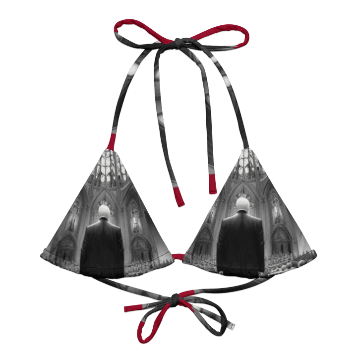 Within these Halls All-Over Bikini Top product image (1)