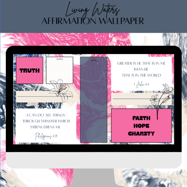 Living Waters Affirmation Wallpaper v8 product image (3)