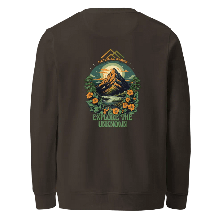 Serenity organic cotton sweatshirt product image (2)
