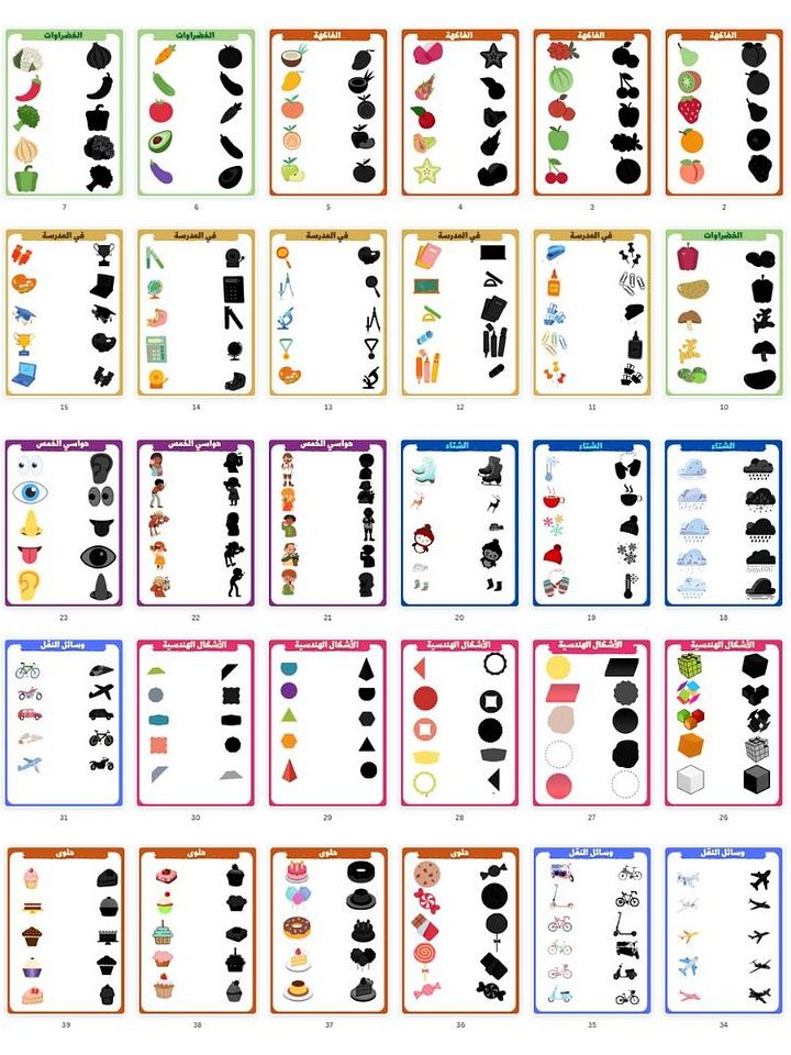 كراس 70 صفحة ملائمة الشكل وظله - pdf product image (1)