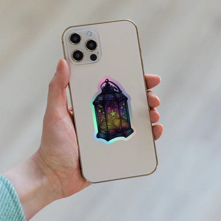 Imagination's Lantern Holographic Sticker product image (2)