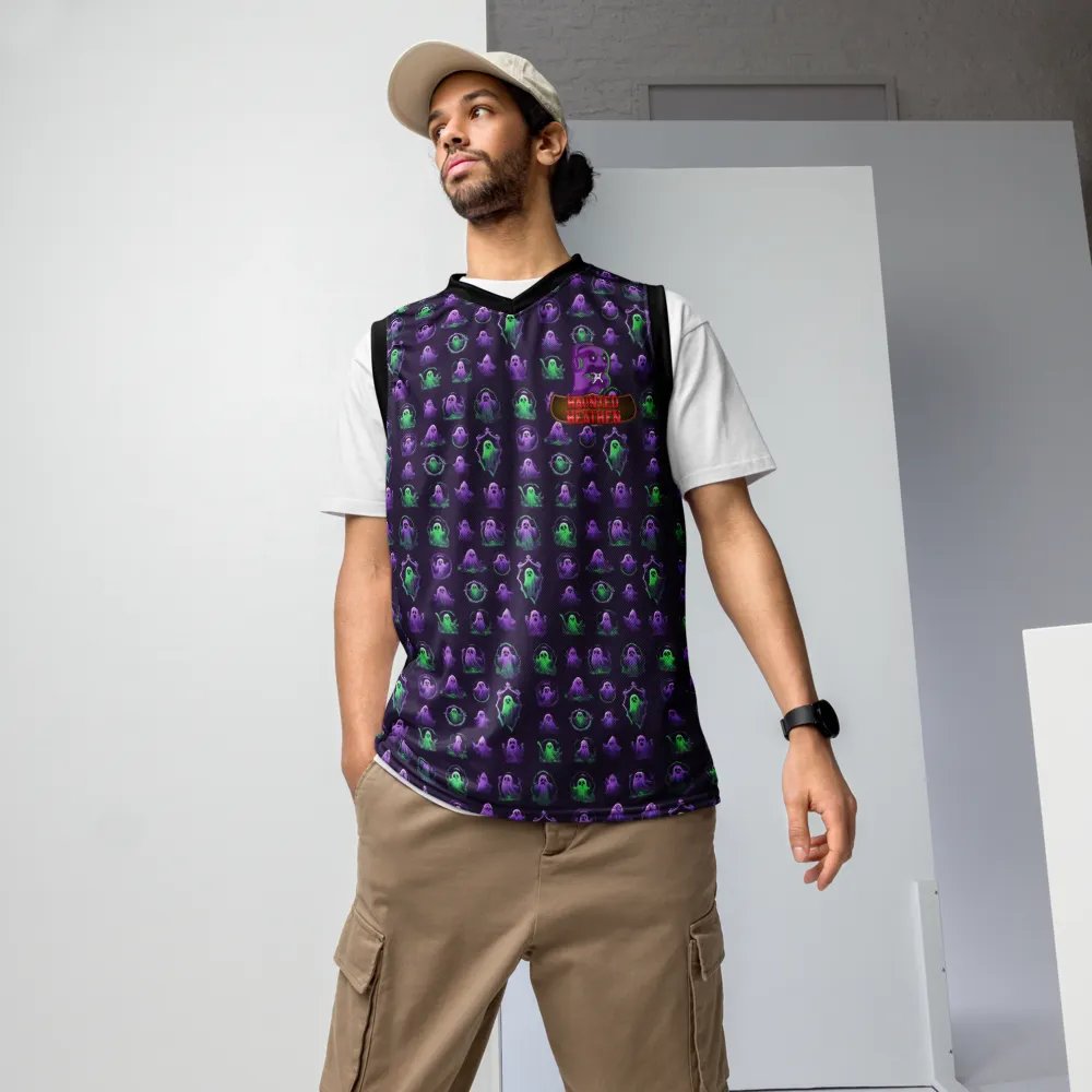Haunted Heathen 666 Basketball Jersey product image (5)