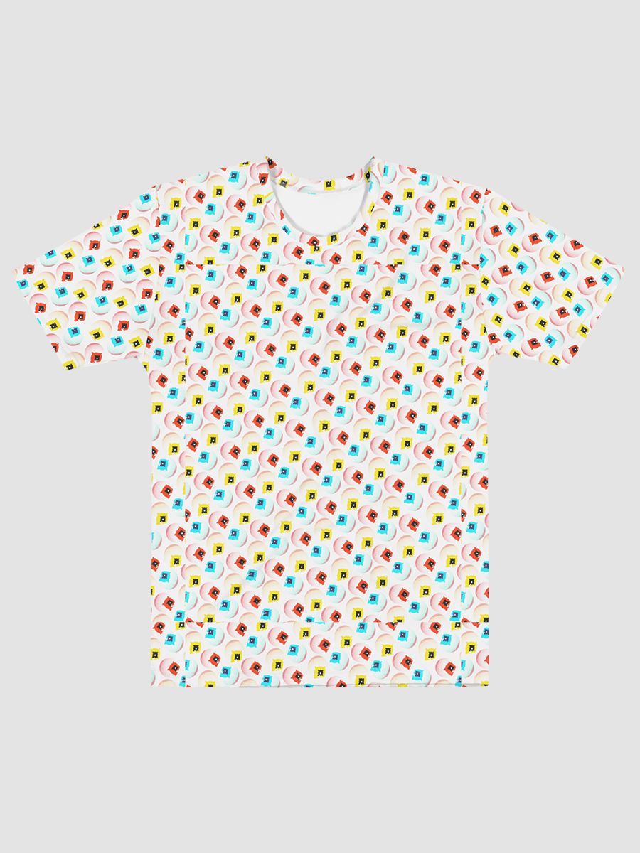 AIBALL All-Over Print Crew Neck T-Shirt (White) product image (1)