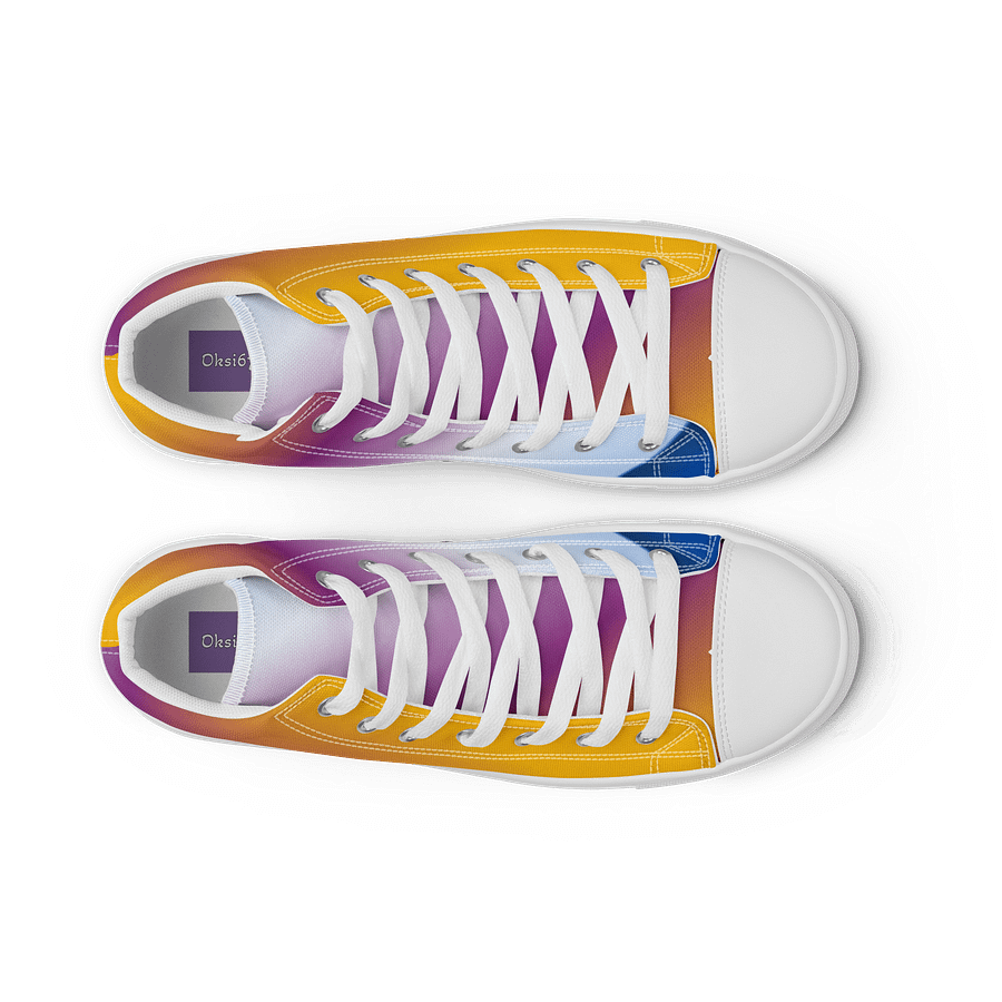 Gradient Vibes Men's High Tops product image (18)