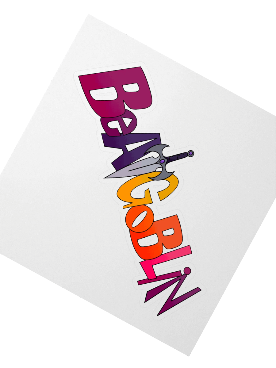 Beat Goblin logo sticker product image (2)