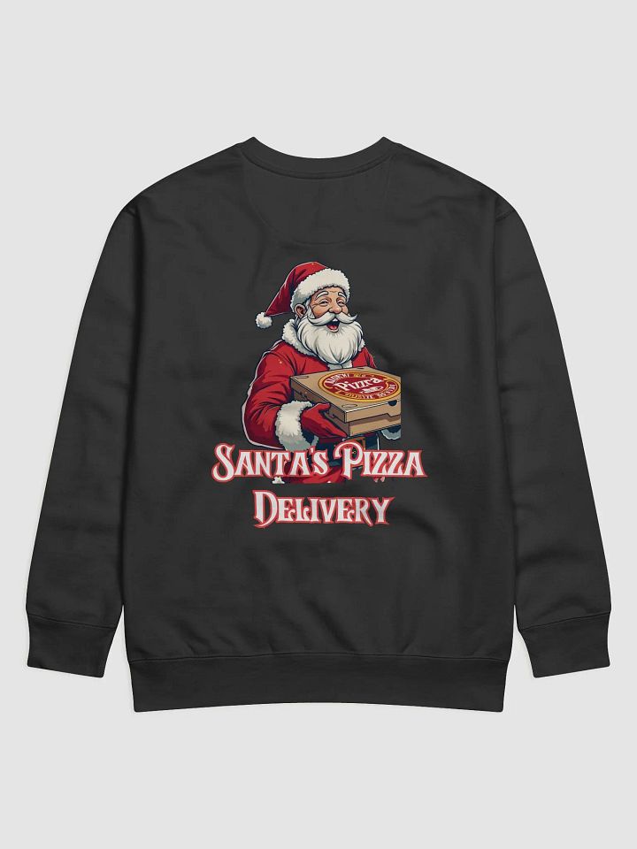 Santa's Pizza Delivery Premium Sweatshirt product image (12)