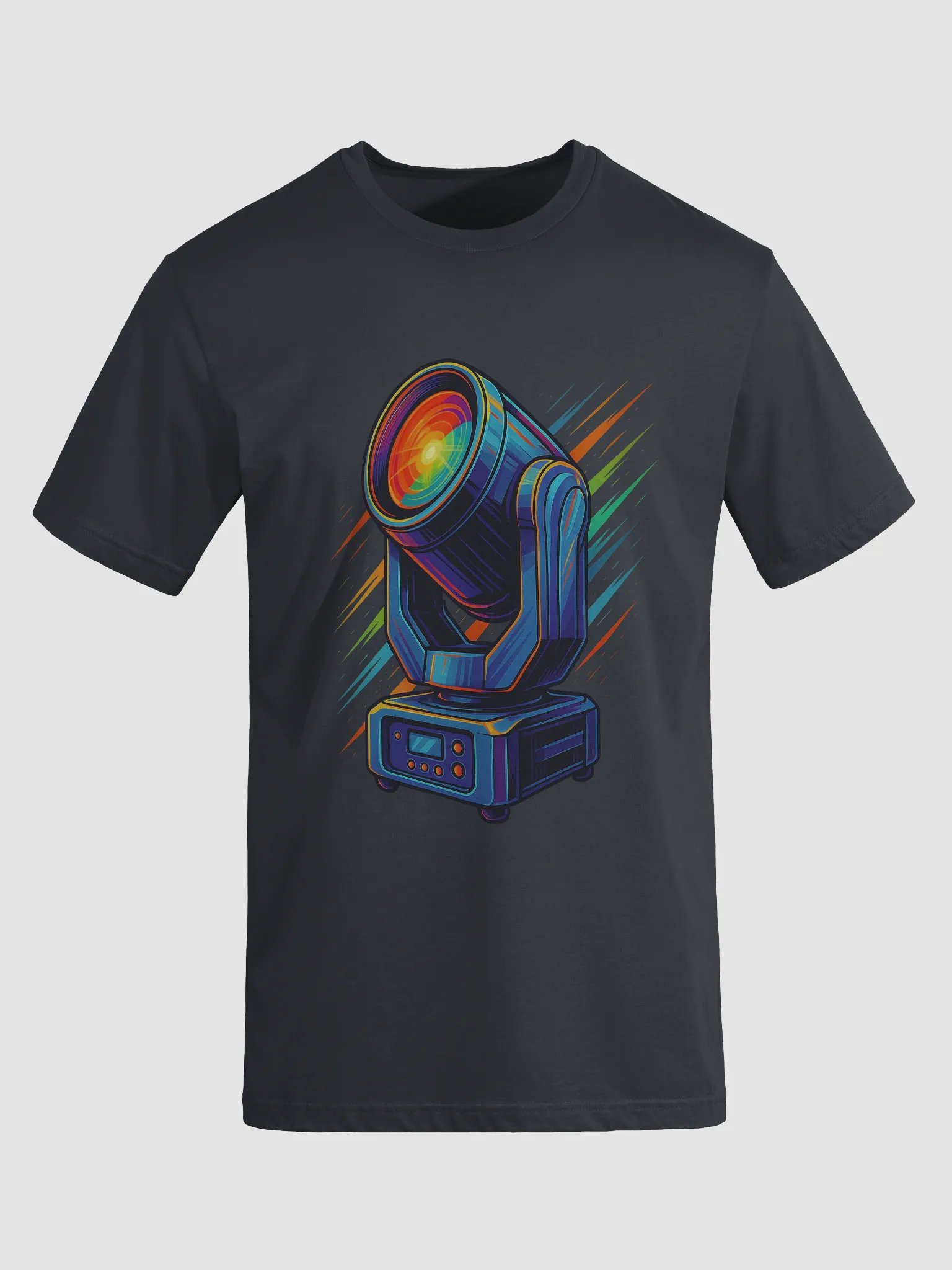 Theatrically Jerry: "Vibrant Hues" Moving Head Light T-Shirt product image (12)