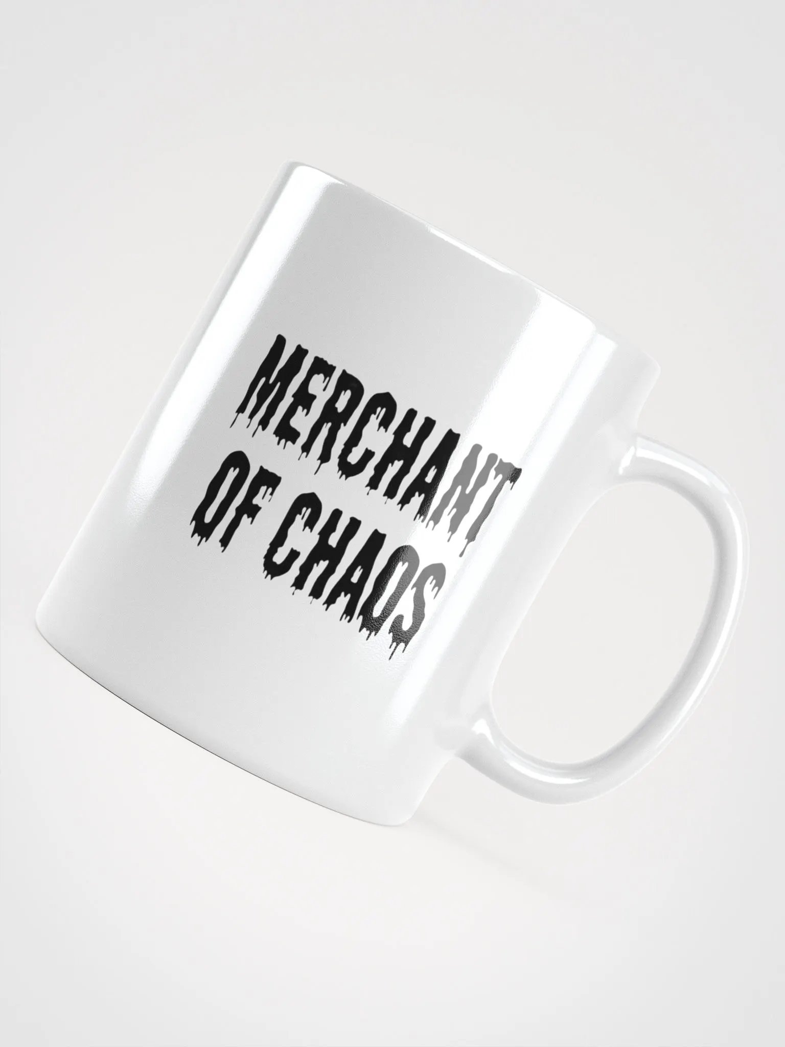 Merchant of Chaos Mug - white, black letters product image (4)